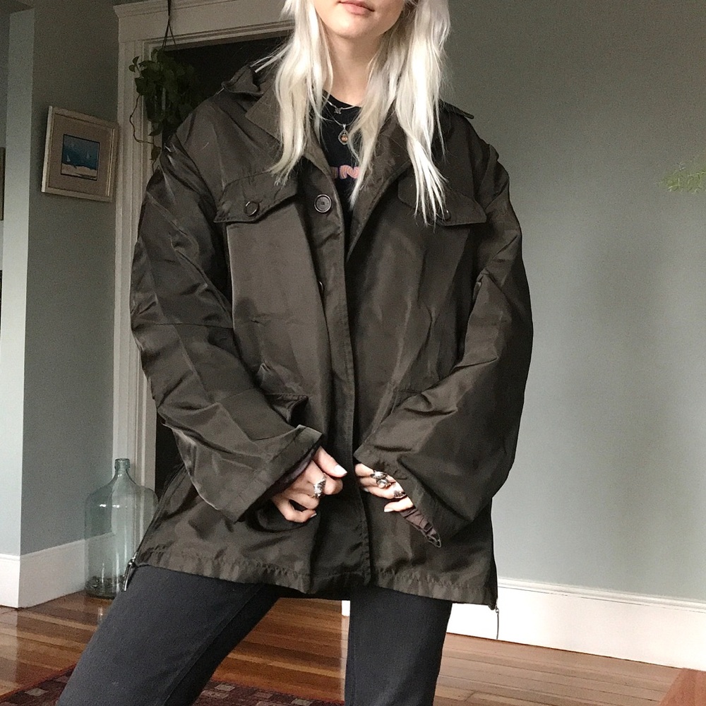 Dolce & Gabbana men’s nylon utility jacket